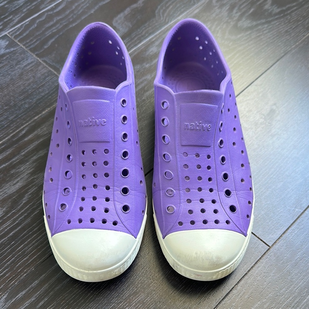 Native Kids Purple Shoes